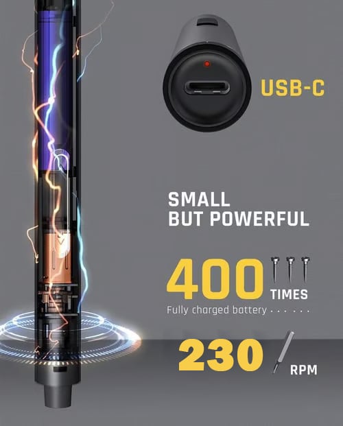 đ ď¸E1 MAX 3,7 V Mini-Elektroschraubendreher 52-in-1