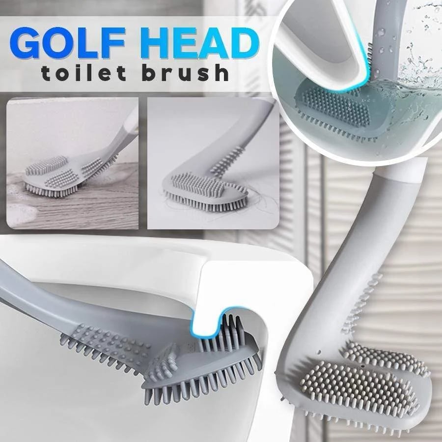 🔥 Toilettenbürste mit Golfbürstenkopf