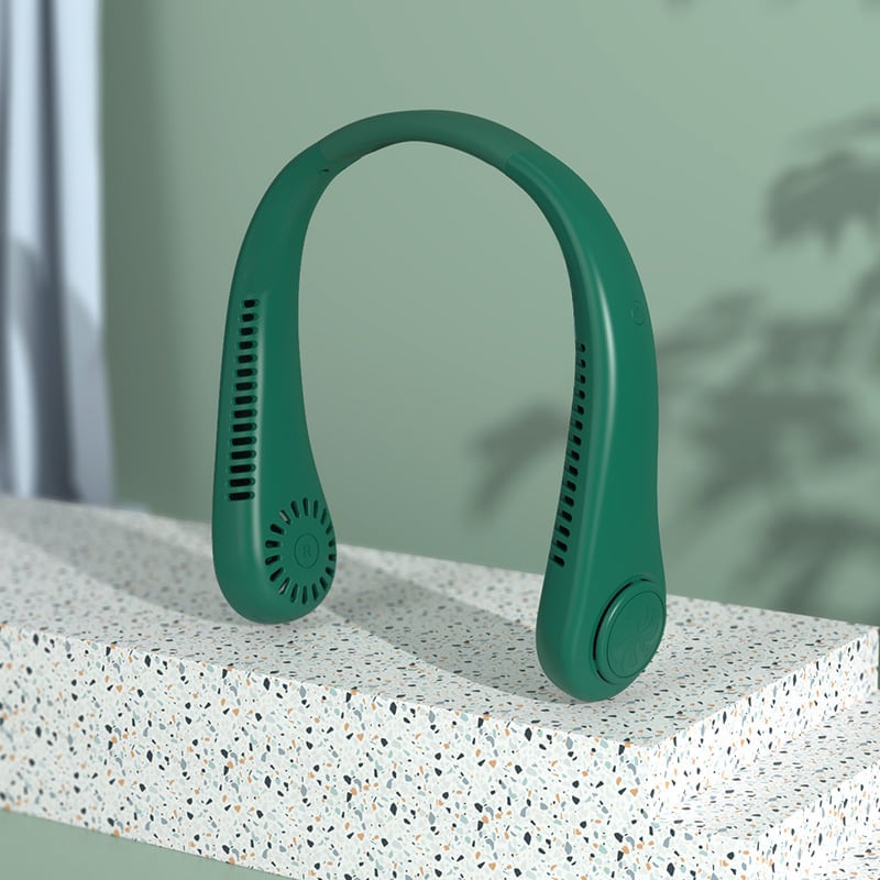 🏆Sommerschlussverkauf-Neuer tragbarer Halsventilator