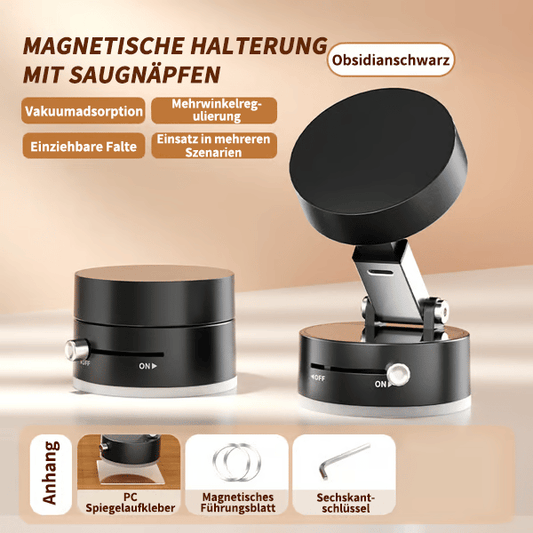 🔥Faltbarer tragbarer Vakuum-Magnet-Handy-Halter