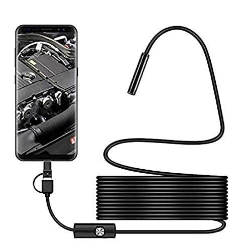 🔎 Plug-and-Play-Endoskopkamera – Kompatibel mit Android, Typ C und PC für direkte Verbindung