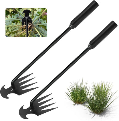2er-Pack Garten-Unkrautziehwerkzeug, Entwurzelungswerkzeug