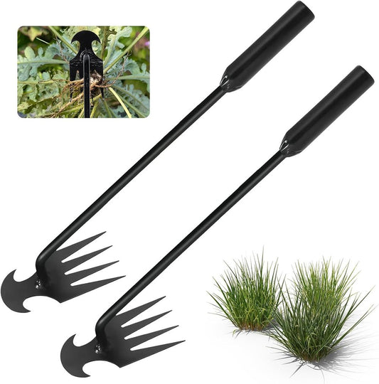 2er-Pack Garten-Unkrautziehwerkzeug, Entwurzelungswerkzeug