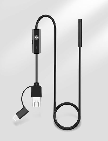 🔎 Plug-and-Play-Endoskopkamera – Kompatibel mit Android, Typ C und PC für direkte Verbindung