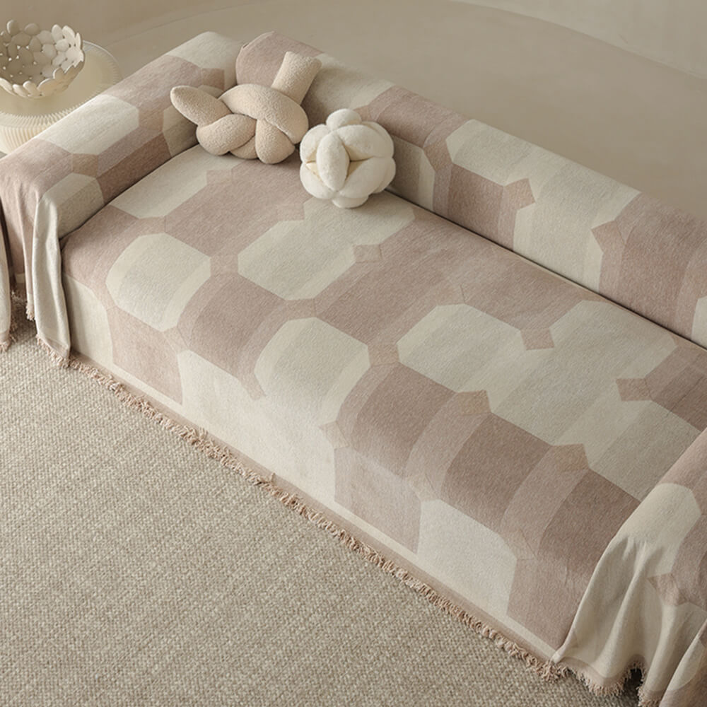 Chenille Verschleißfester Sofa-Schutz Vollabdeckung Überwurf Sofabezug
