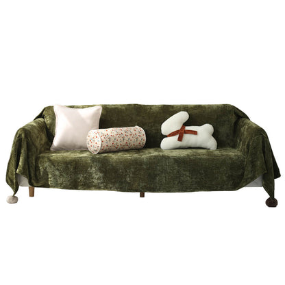 Chenille Vollschutzsofa Anti-Kratz Schutz Decke Sofabezug