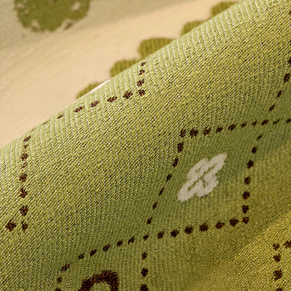 Chenille Kratzfester Stoff Landhausstil Unregelmäßig Geformter Rutschfester Sofabezug