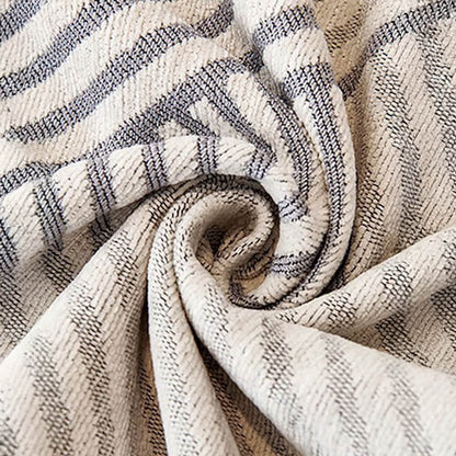 Klassisches geometrisches Muster Chenille Überwurf Sofabezug
