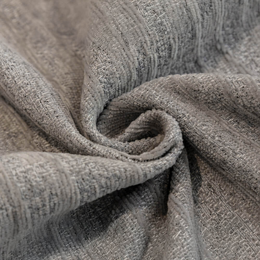 Creme Chenille Texturiertes Tierfreundliches Anti-Kratzer Sofaüberwurf