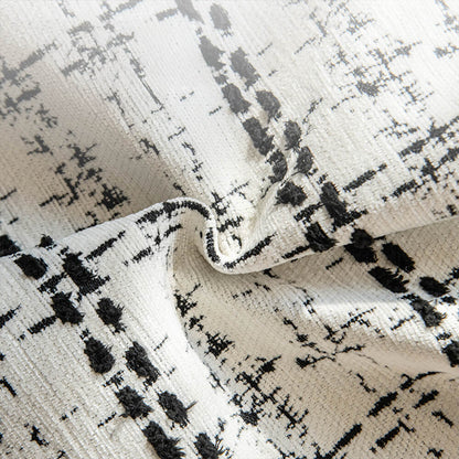 Eleganter karierter Jacquard-Chenille-Schutzbezug für das Sofa für alle Jahreszeiten