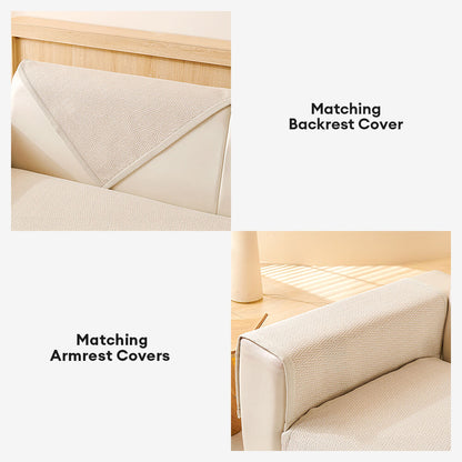 Chenille Minimalistische Anti-Rutsch-Stoff mit katzenkratzfestem Design Sofaüberzug