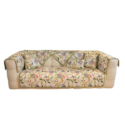 Alljahreskühlung Pastoral Floral Sofaüberwurf