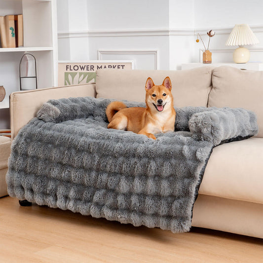 Flauschiges Beruhigendes Sofaschutz Hundebett Haustiermatte