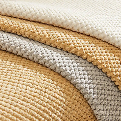 Boho Corduroy strapazierfähiger Sofaschoner mit Quasten
