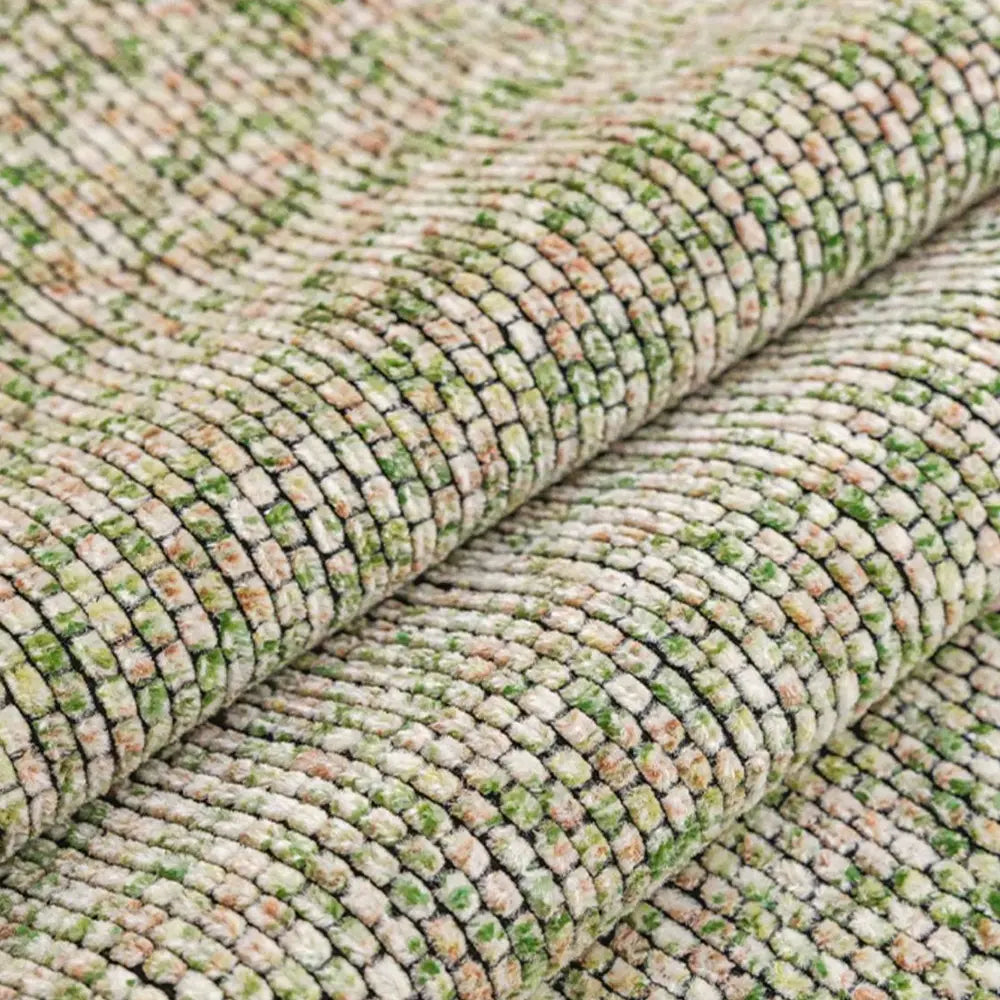 Chic Chenille Bouclé rutschfeste Couchabdeckung mit welligem Fransenbesatz