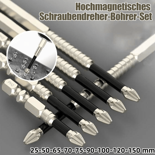 🔥Hochmagnetisches Schraubendreher-Bohrer-Set