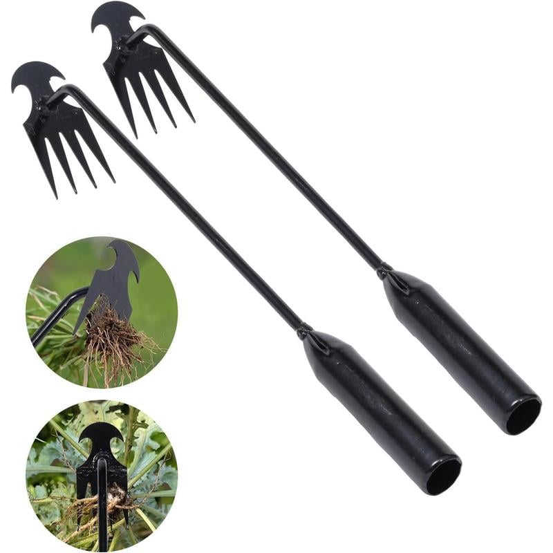 2er-Pack Garten-Unkrautziehwerkzeug, Entwurzelungswerkzeug