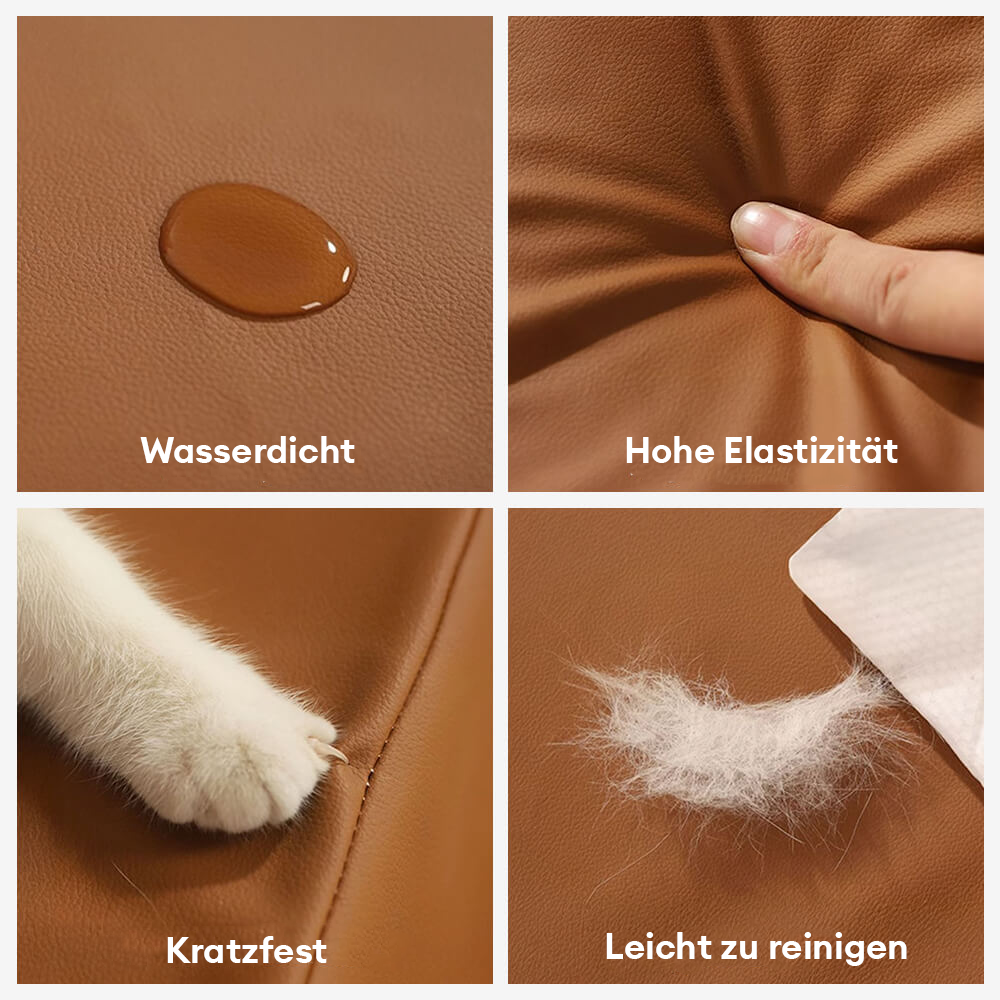 Wasserdichte waschbare PU-Leder modulare mehrstufige Haustiertreppe