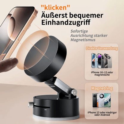 🔥Faltbarer tragbarer Vakuum-Magnet-Handy-Halter