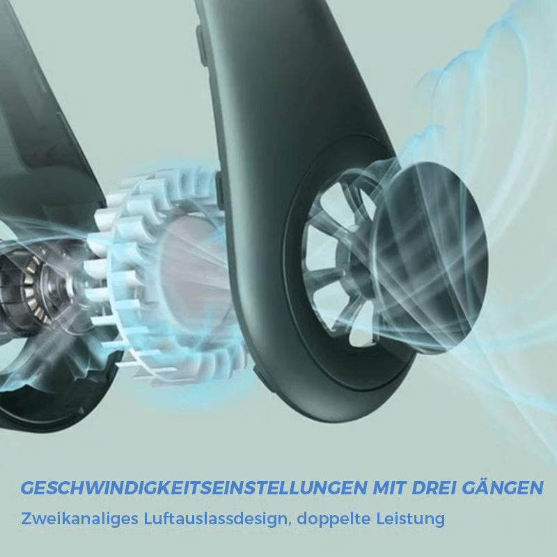 🏆Sommerschlussverkauf-Neuer tragbarer Halsventilator