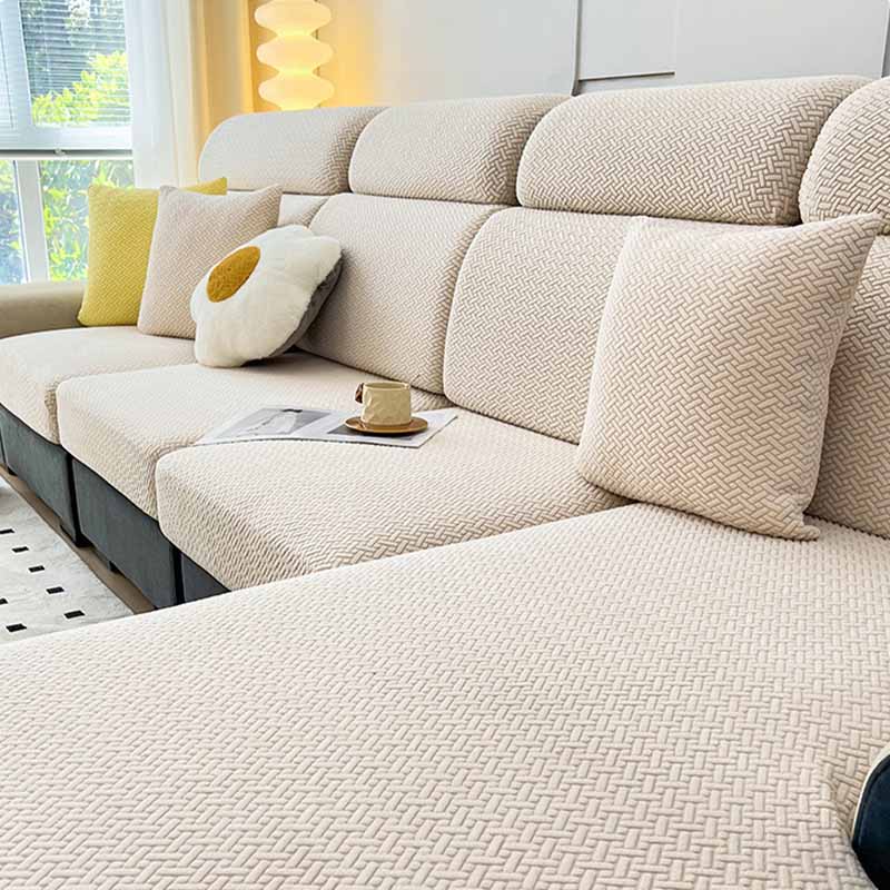 Bunter Fleece Sofabezug Möbelschutz Couchbezug
