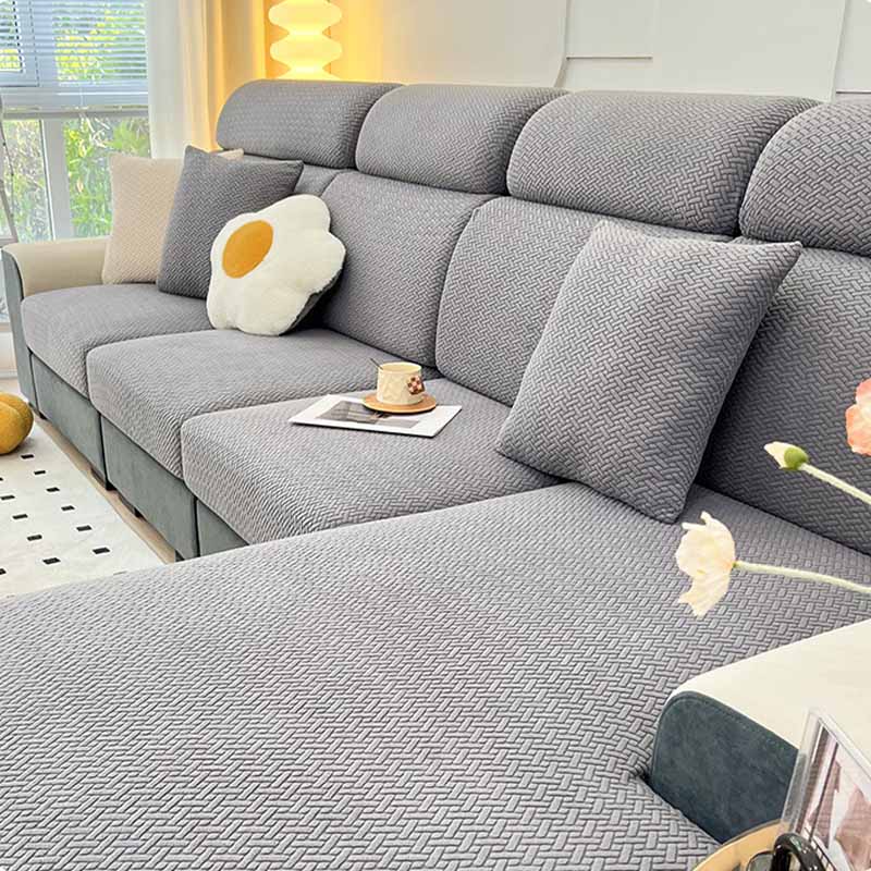 Bunter Fleece Sofabezug Möbelschutz Couchbezug