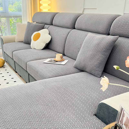 Bunter Fleece Sofabezug Möbelschutz Couchbezug