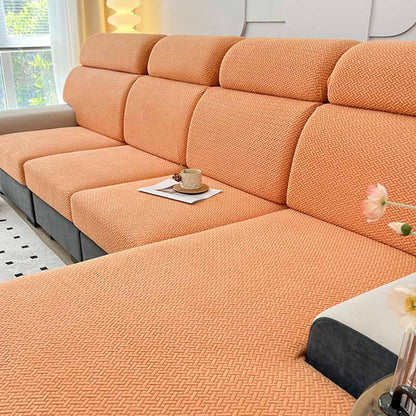 Bunter Fleece Sofabezug Möbelschutz Couchbezug