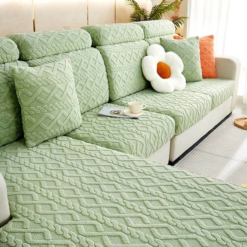 Weicher Elastischer Sofabezug aus Fleece