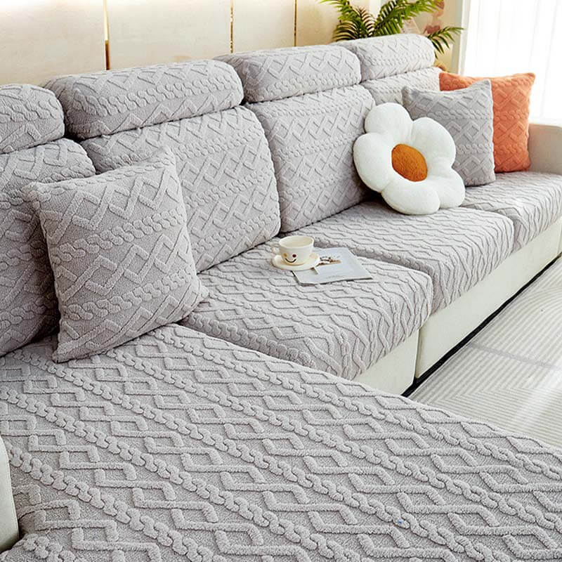 Weicher Elastischer Sofabezug aus Fleece